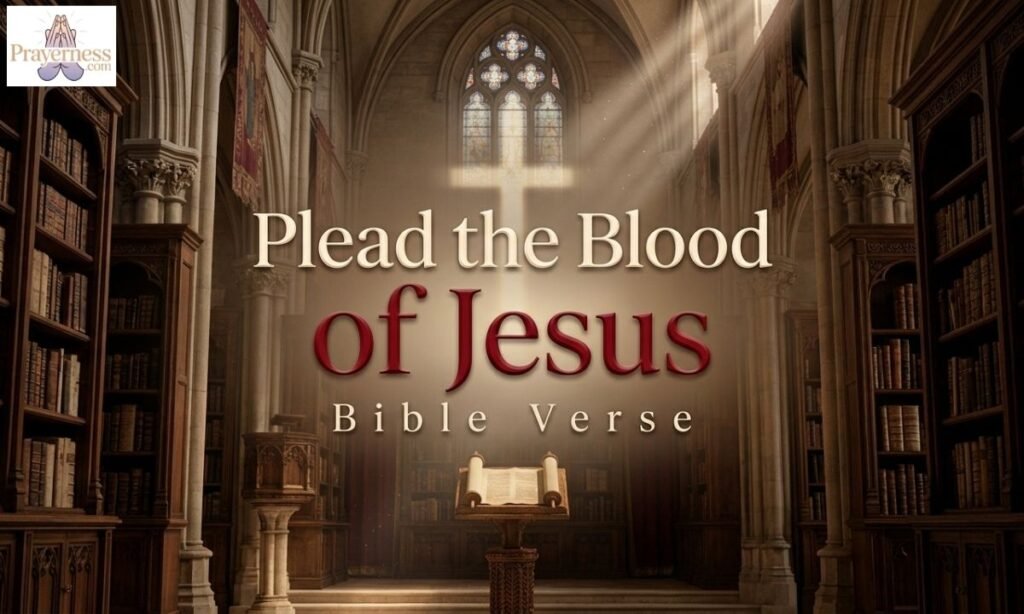 Plead the Blood of Jesus Bible Verse