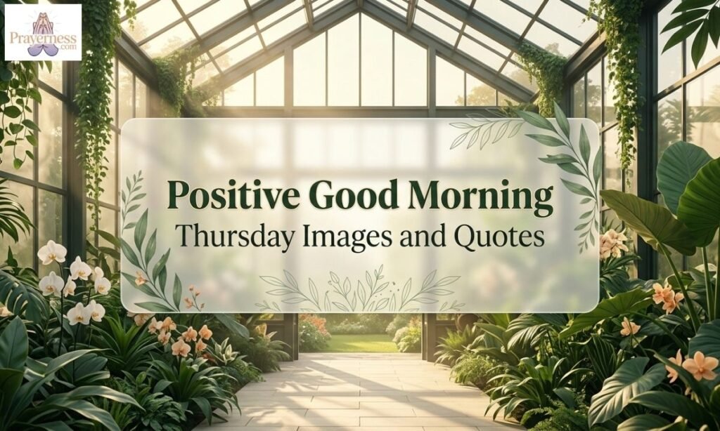 Positive Good Morning Thursday Images and Quotes