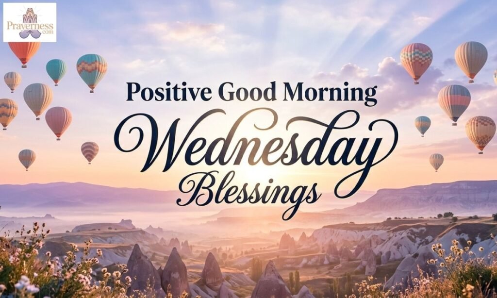 Positive Good Morning Wednesday Blessings
