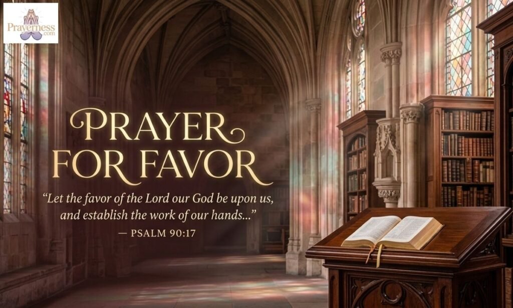 Pray for Favor