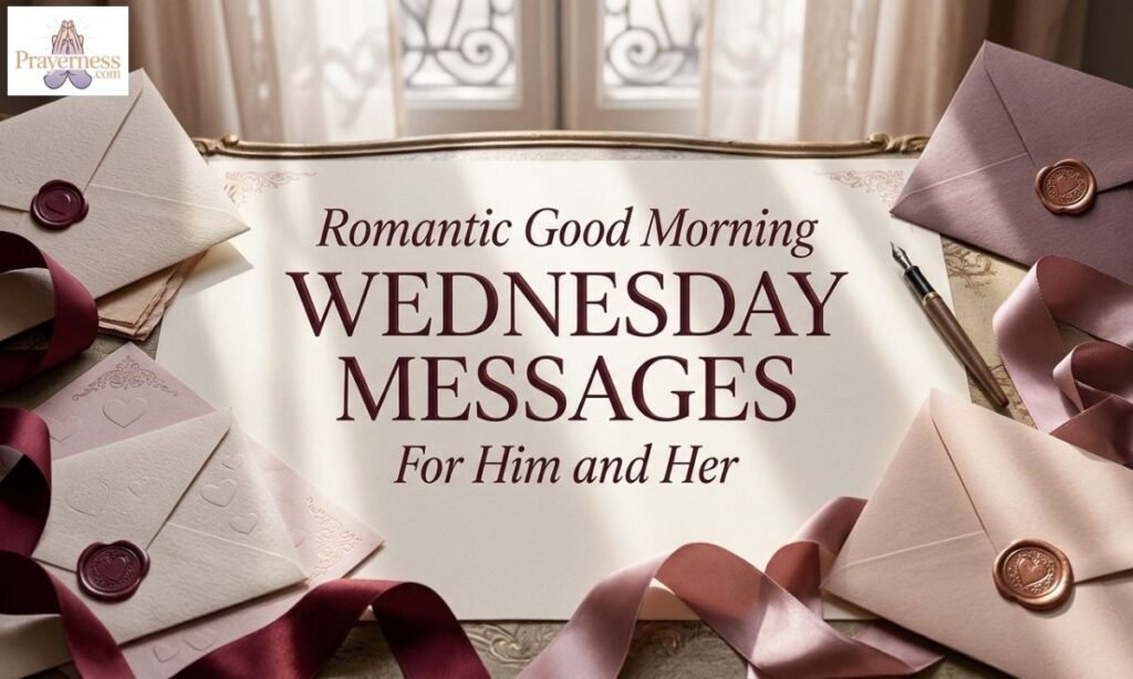 Romantic Good Morning Wednesday Messages for Him and Her