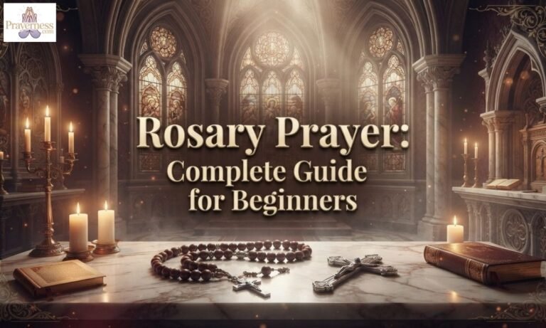 Rosary Prayer Complete Guide for Beginners How to Pray It Step by Step