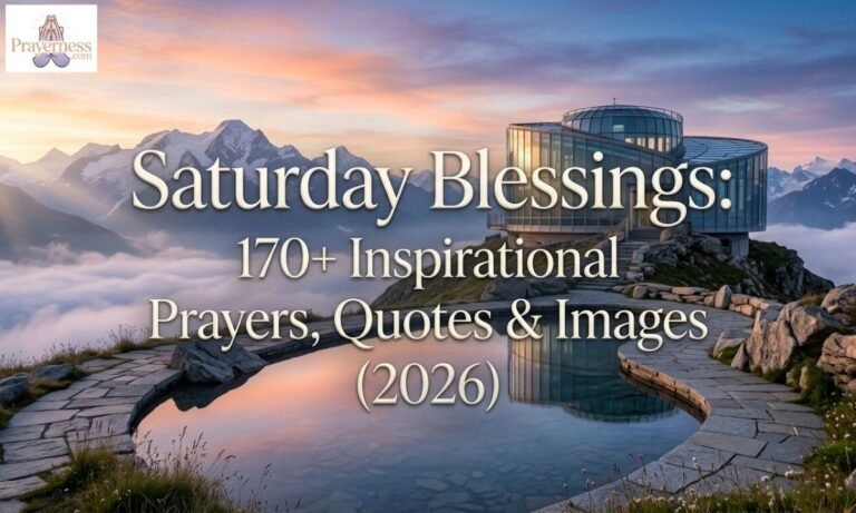 Saturday Blessings 170+ Inspirational Prayers, Quotes & Images (2026)