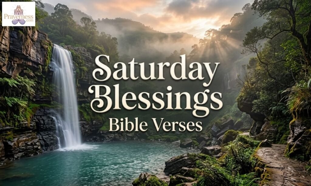 Saturday Blessings Bible Verses