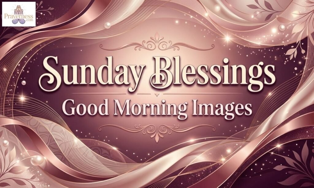 Sunday Blessings Good Morning Images