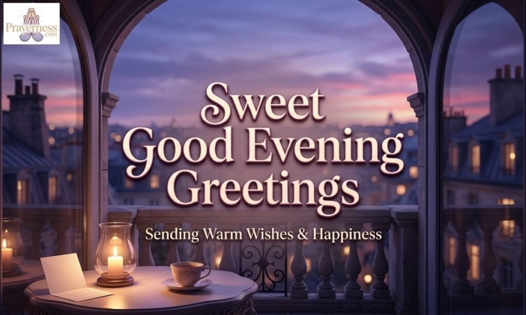 Sweet Good Evening Greetings