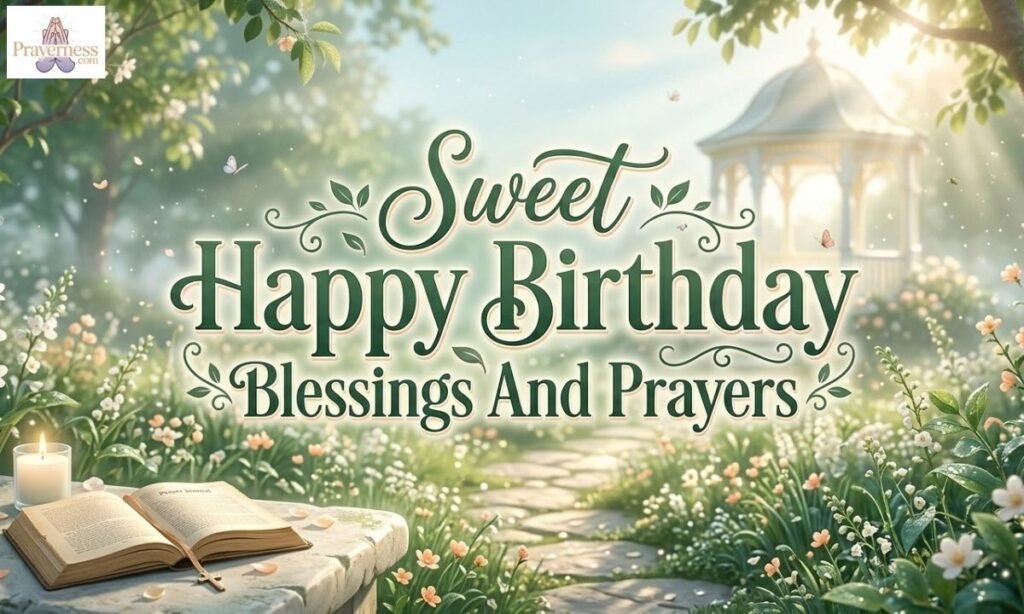 Sweet Happy Birthday Blessings And Prayers