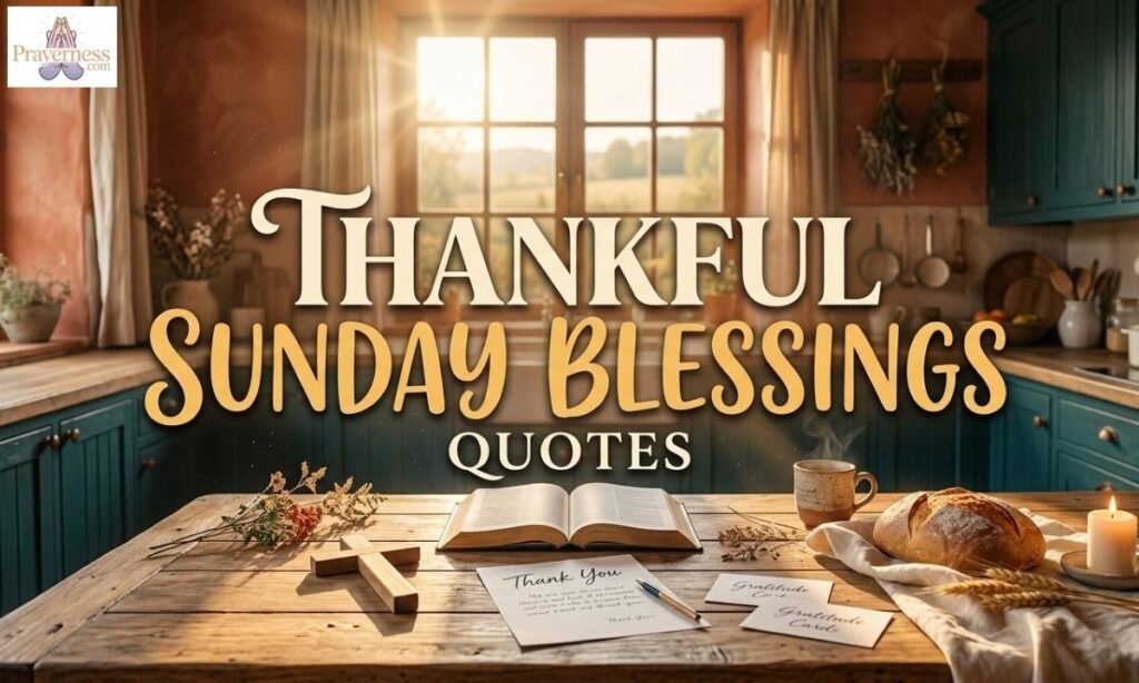 Thankful Sunday Blessings Quotes