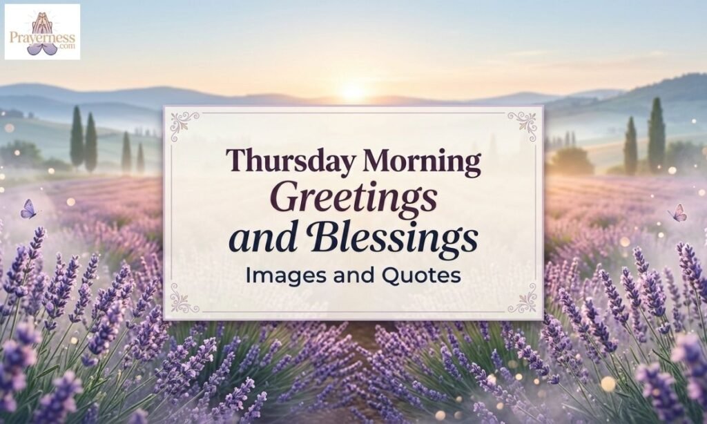 Thursday Morning Greetings and Blessings Images and Quotes