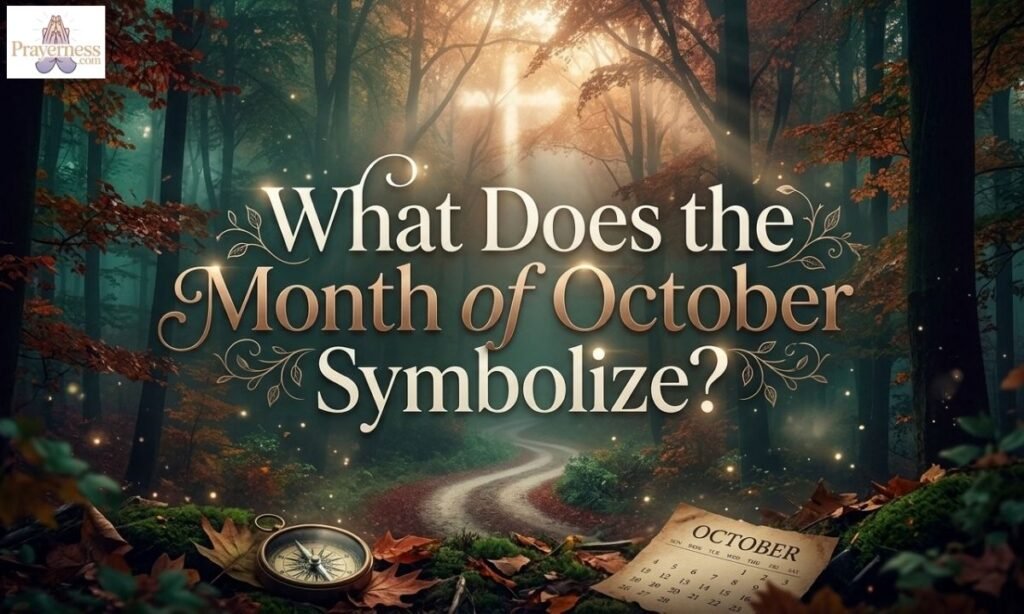 What Does the Month of October Symbolize