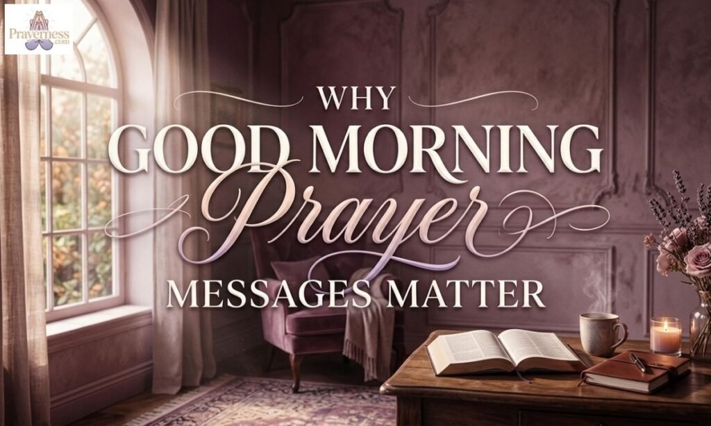 Why Good Morning Prayer Messages Matter